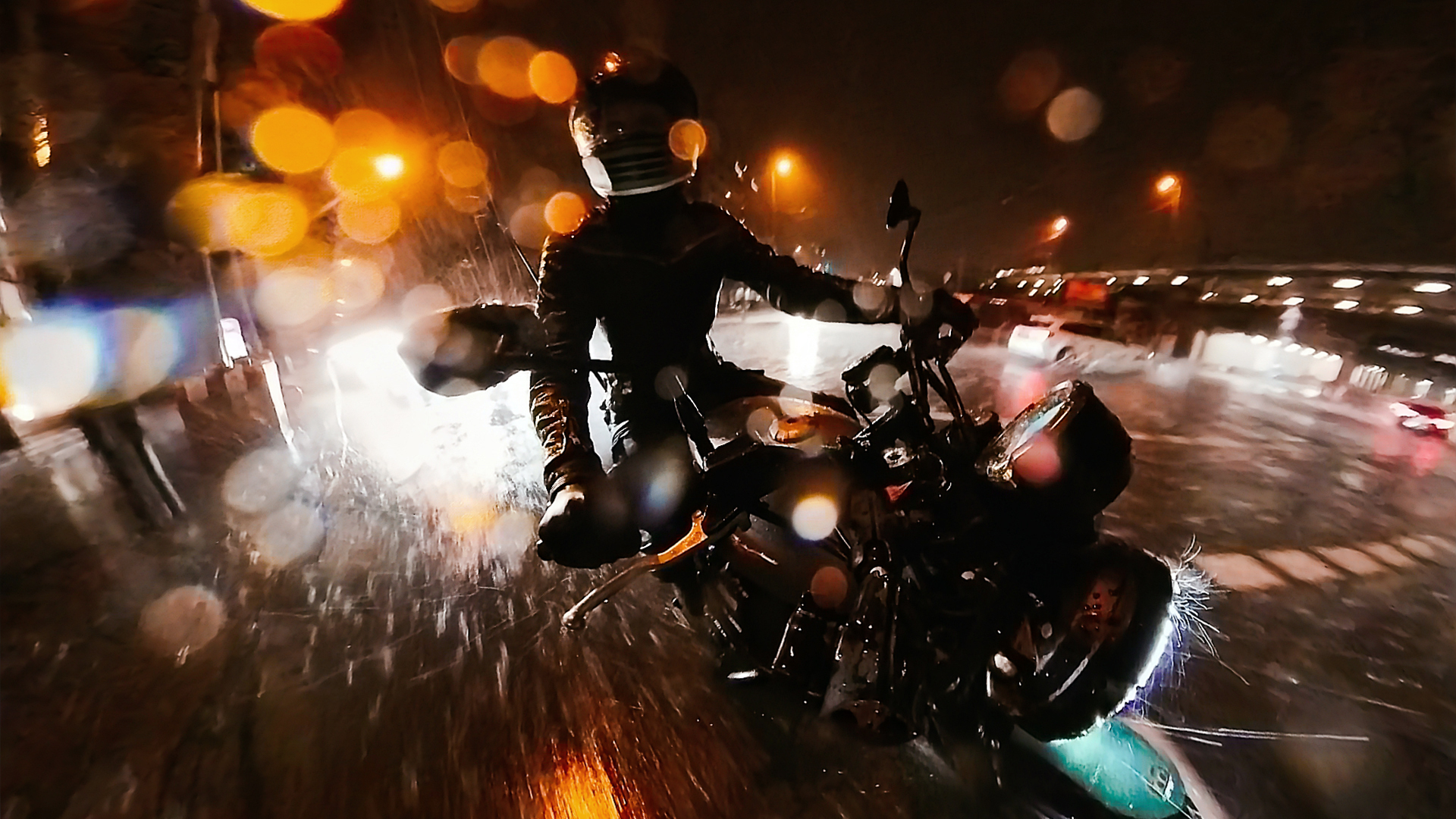 Female motorcycle rider